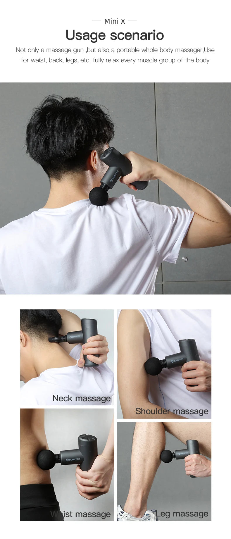 Booster Mini X Massage Gun Percussion
