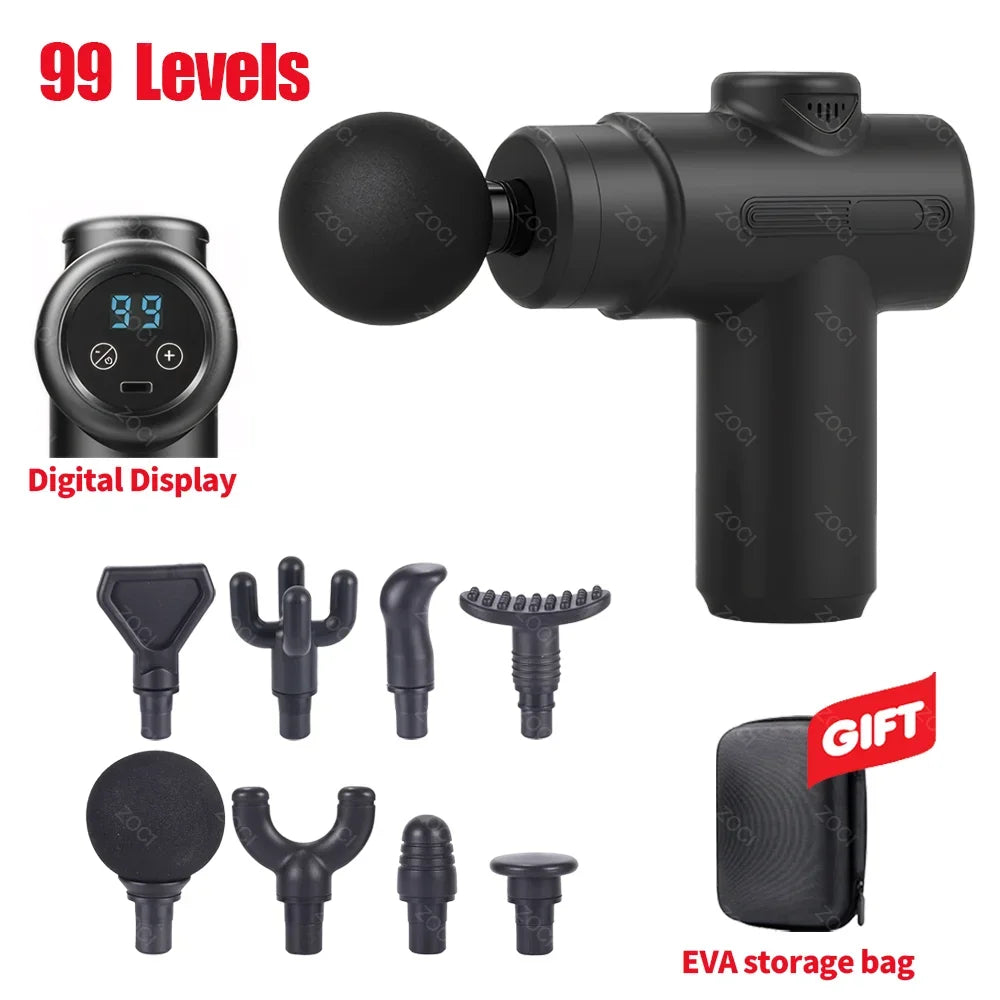 Mini 99 Levels Fascia Gun Handheld Portable Massage Gun