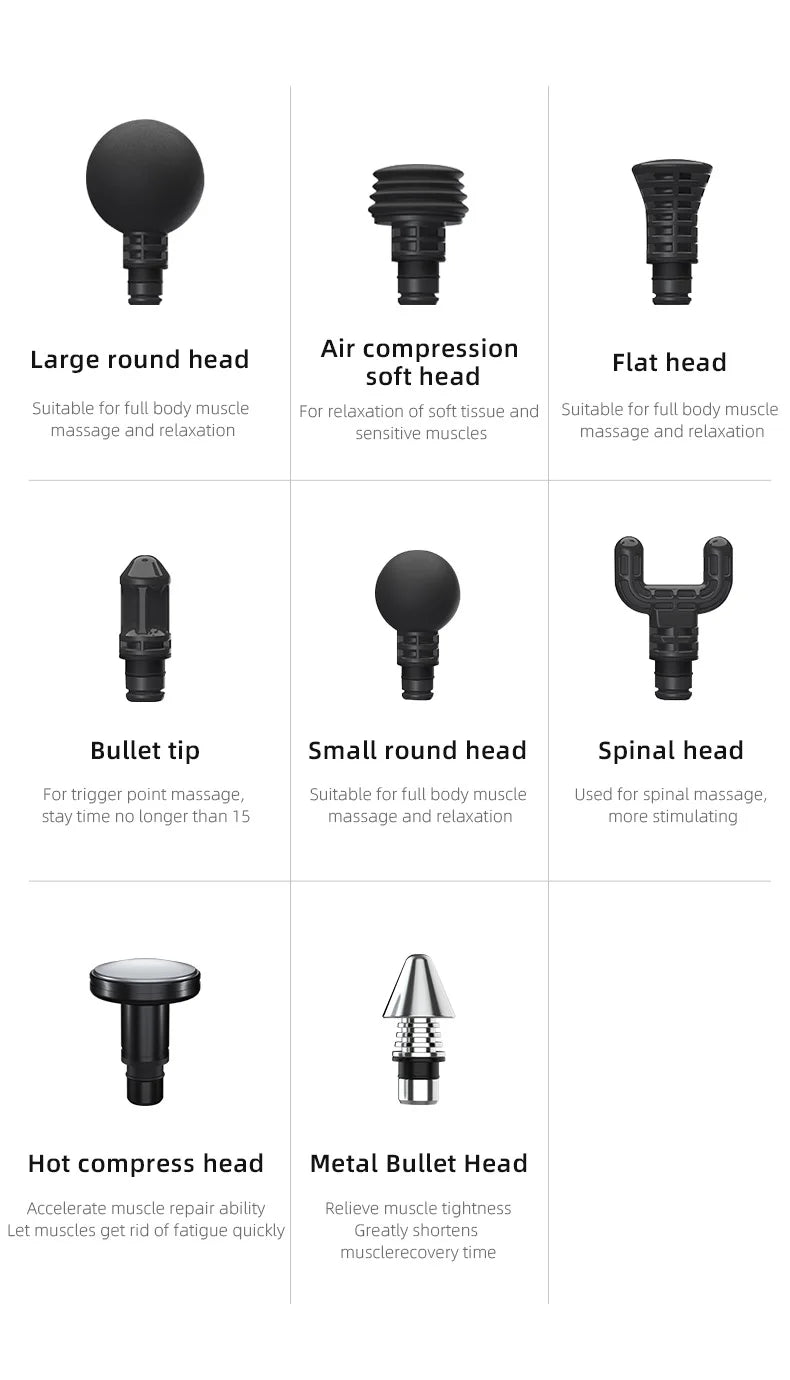 Booster Massage Gun Electric Neck Massager