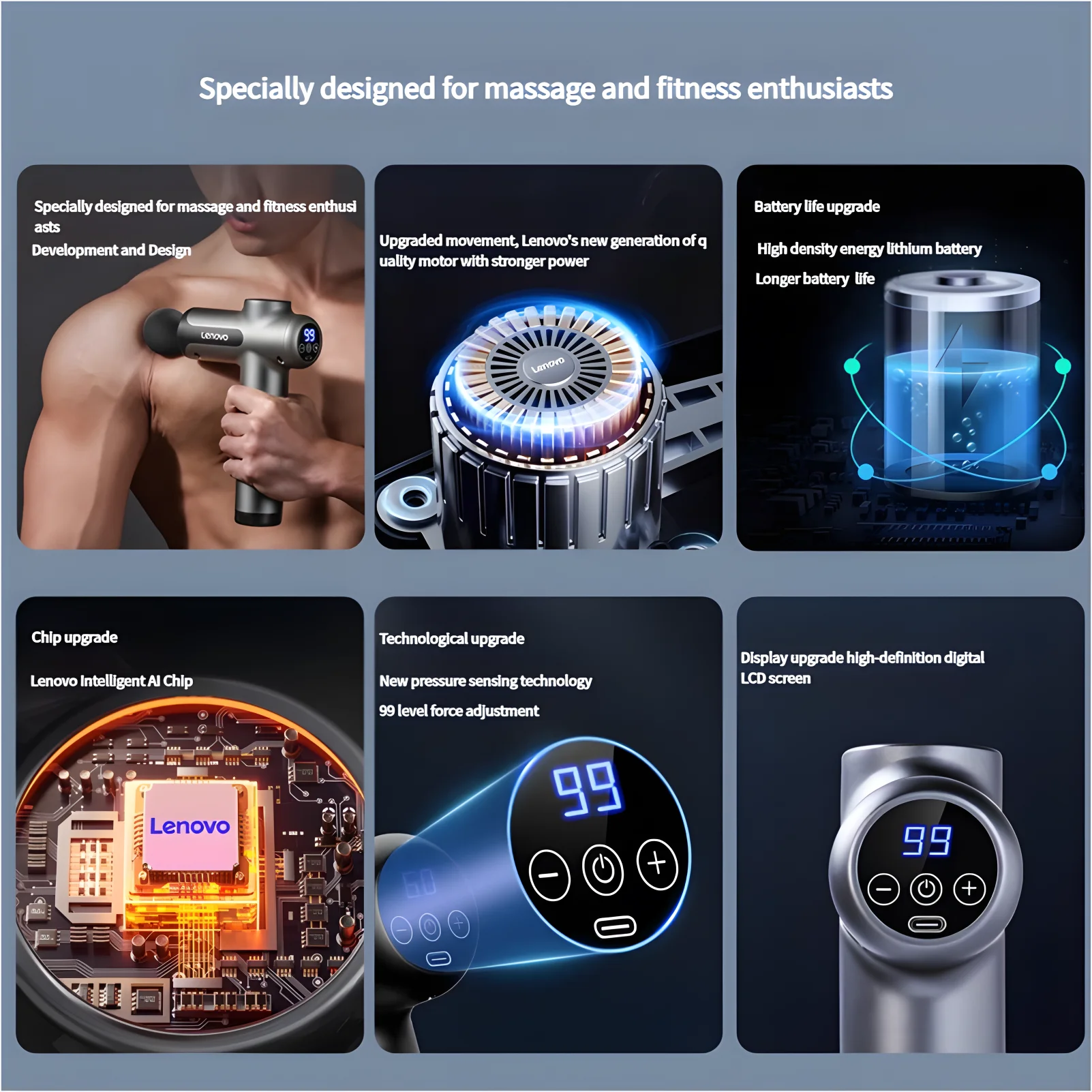 Lenovo Brand Fascia Gun Deeply