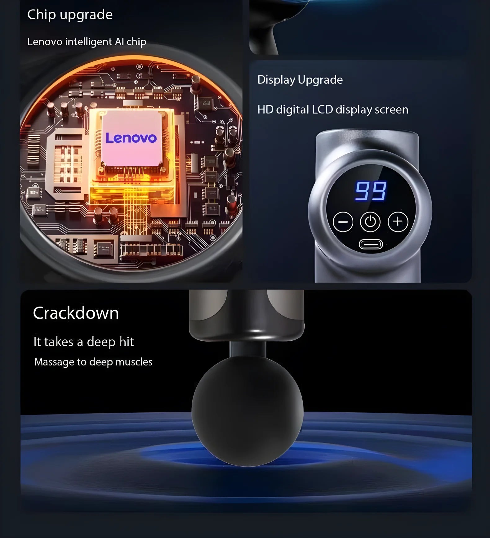 Lenovo Brand Fascia Gun Deeply