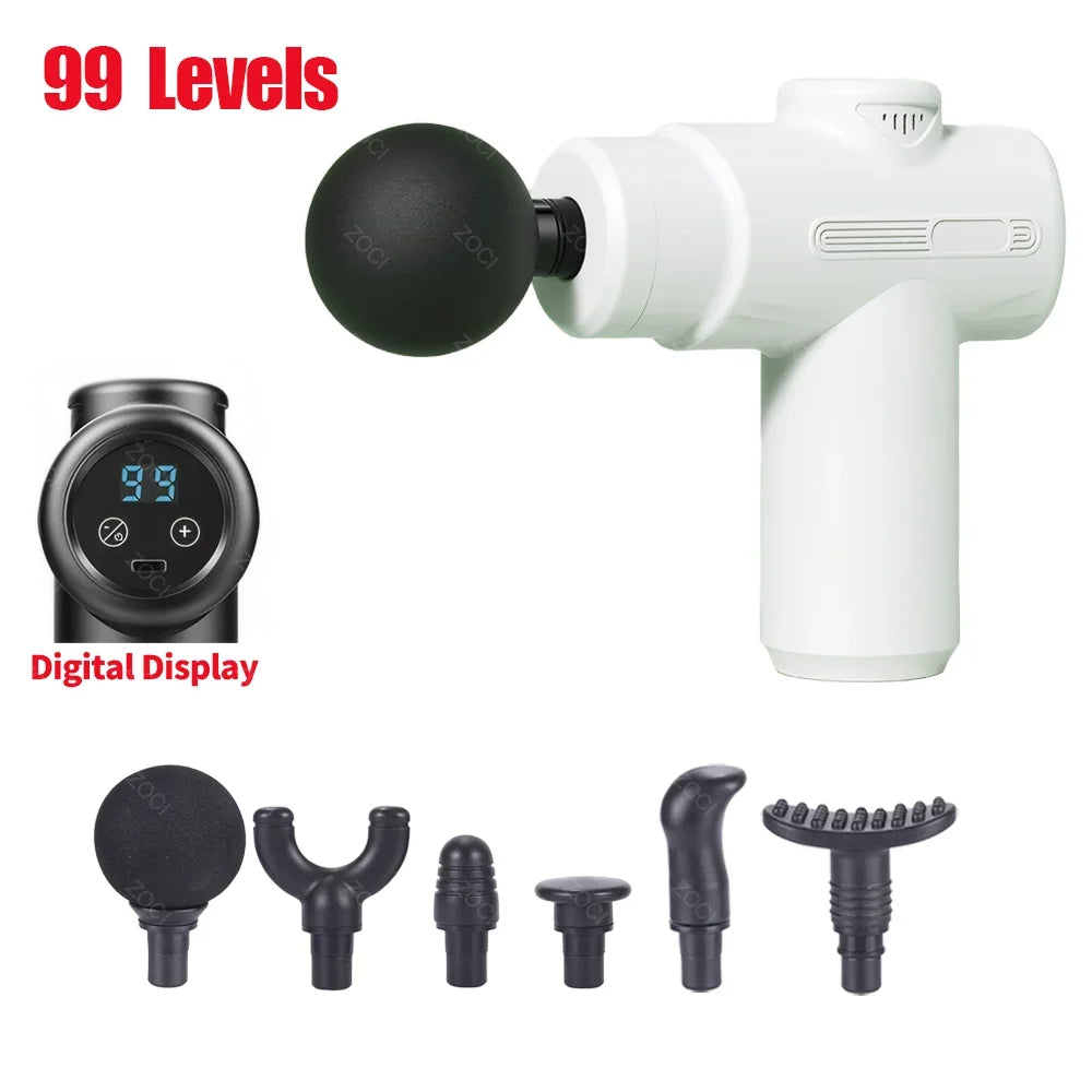 Mini 99 Levels Fascia Gun Handheld Portable Massage Gun